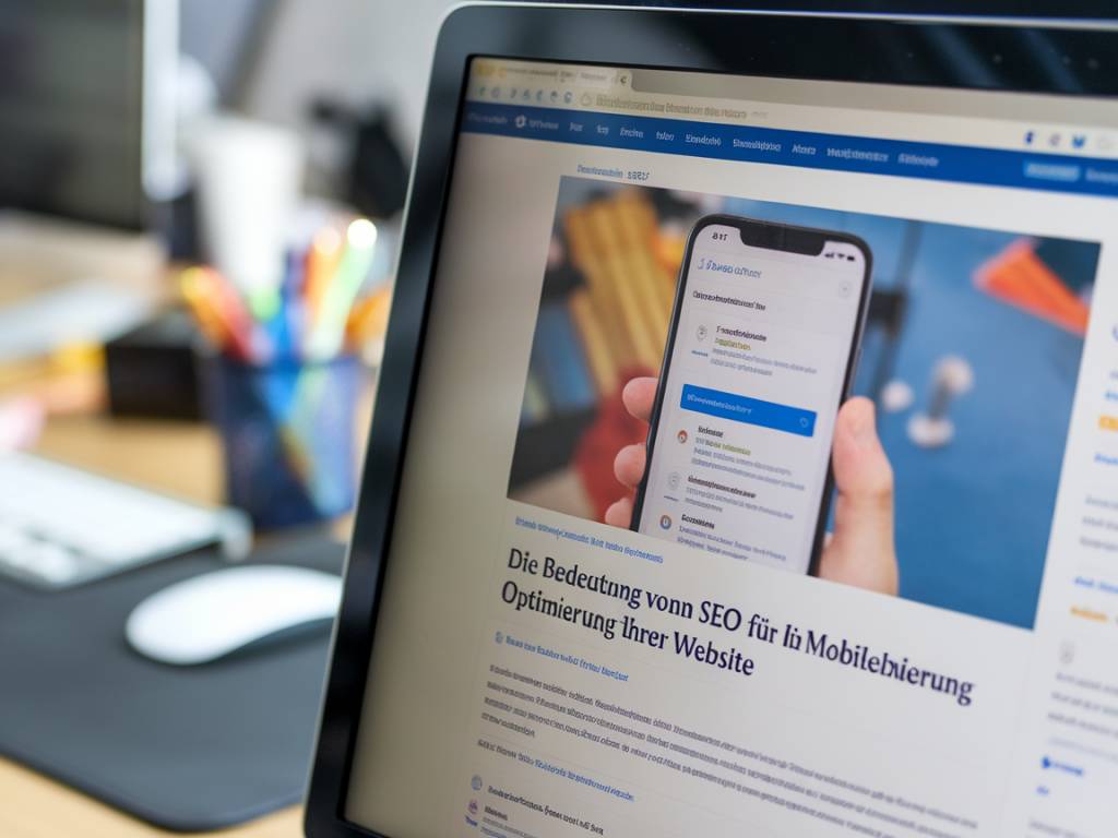 Die bedeutung von seo für die mobile optimierung ihrer website